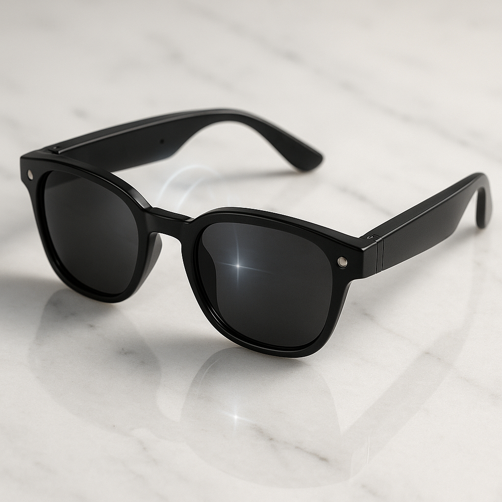Lunettes Connectées Vision+ : Élégance et Son Haute Définition